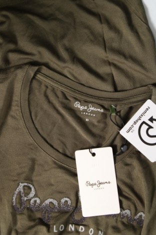 Γυναικεία μπλούζα Pepe Jeans, Μέγεθος XS, Χρώμα Πράσινο, Τιμή 21,15 €