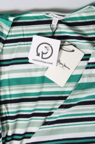 Дамска блуза Pepe Jeans, Размер XS, Цвят Многоцветен, Цена 54,00 лв.