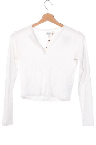 Dziecięca bluzka Pepe Jeans, Rozmiar 11-12y/ 152-158 cm, Kolor Biały, Cena 143,45 zł