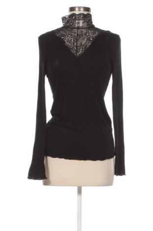 Γυναικεία μπλούζα Pieces, Μέγεθος M, Χρώμα Μαύρο, Τιμή 13,04 €