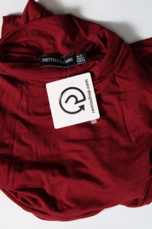 Γυναικεία μπλούζα Pretty Little Thing, Μέγεθος XXS, Χρώμα Κόκκινο, Τιμή 11,75 €