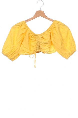 Γυναικεία μπλούζα Pull&Bear, Μέγεθος S, Χρώμα Κίτρινο, Τιμή 4,60 €