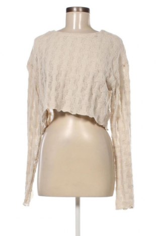 Γυναικεία μπλούζα Pull&Bear, Μέγεθος M, Χρώμα  Μπέζ, Τιμή 15,98 €