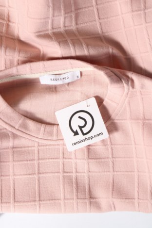 Γυναικεία μπλούζα Reserved, Μέγεθος S, Χρώμα Ρόζ , Τιμή 2,82 €