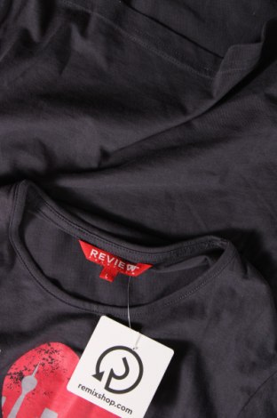 Γυναικεία μπλούζα Review, Μέγεθος L, Χρώμα Γκρί, Τιμή 6,31 €