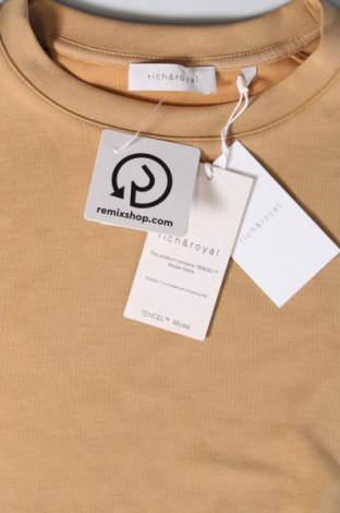 Damen Shirt Rich & Royal, Größe S, Farbe Beige, Preis 27,84 €
