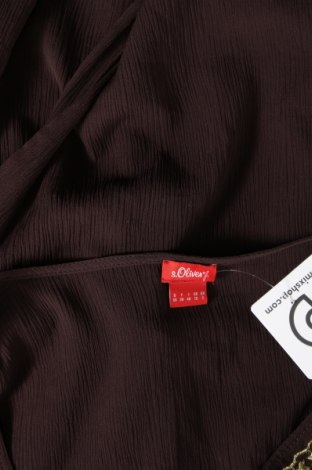 Дамска блуза S.Oliver, Размер S, Цвят Кафяв, Цена 6,80 лв.