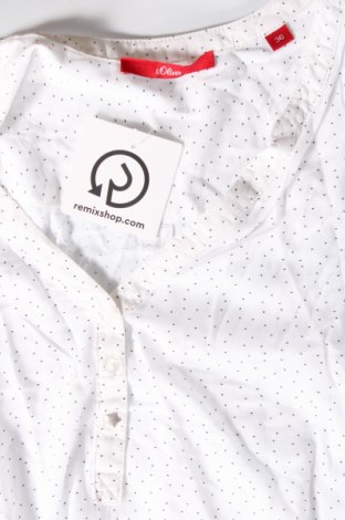 Дамска блуза S.Oliver, Размер S, Цвят Бял, Цена 20,40 лв.