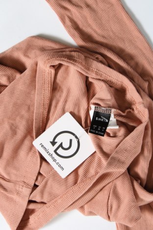 Γυναικεία μπλούζα SHEIN, Μέγεθος S, Χρώμα  Μπέζ, Τιμή 2,47 €