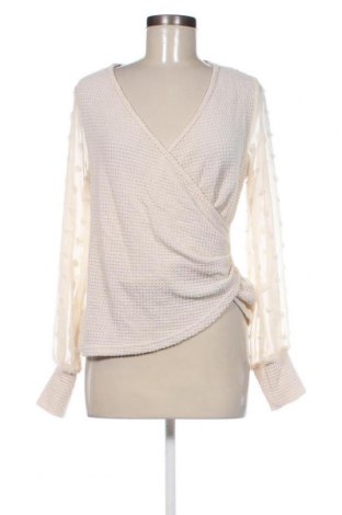 Γυναικεία μπλούζα SHEIN, Μέγεθος M, Χρώμα  Μπέζ, Τιμή 5,88 €