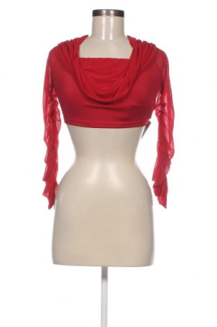 Дамска блуза SHEIN, Размер M, Цвят Червен, Цена 7,75 лв.
