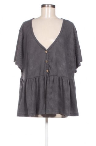 Damen Shirt SHEIN, Größe 4XL, Farbe Grau, Preis € 7,27