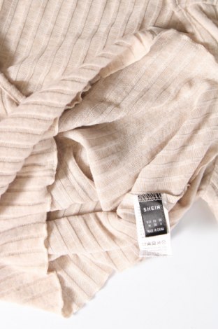Γυναικεία μπλούζα SHEIN, Μέγεθος M, Χρώμα  Μπέζ, Τιμή 2,70 €