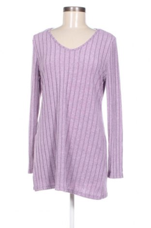 Γυναικεία μπλούζα SHEIN, Μέγεθος XL, Χρώμα Βιολετί, Τιμή 5,29 €