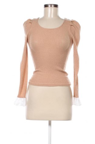 Damen Shirt SHEIN, Größe XS, Farbe Beige, Preis 2,64 €