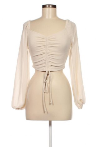 Дамска блуза SHEIN, Размер S, Цвят Бежов, Цена 11,48 лв.