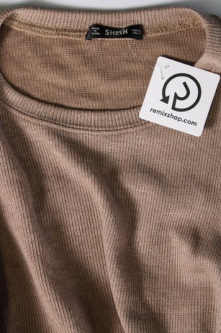 Damen Shirt SHEIN, Größe S, Farbe Beige, Preis 3,31 €