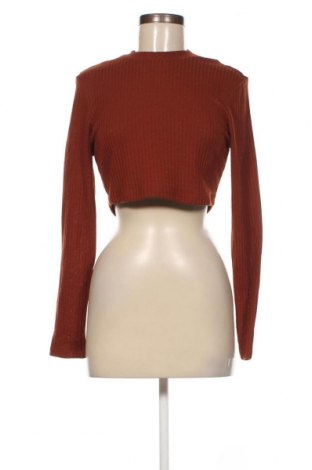Дамска блуза SHEIN, Размер M, Цвят Кафяв, Цена 9,50 лв.
