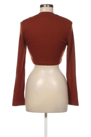 Дамска блуза SHEIN, Размер M, Цвят Кафяв, Цена 4,75 лв.