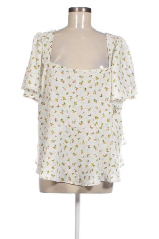 Γυναικεία μπλούζα SHEIN, Μέγεθος 4XL, Χρώμα Λευκό, Τιμή 7,05 €
