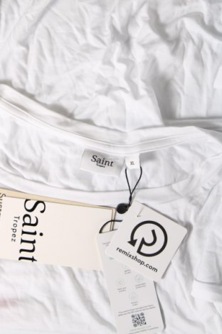 Γυναικεία μπλούζα Saint Tropez, Μέγεθος XL, Χρώμα Λευκό, Τιμή 11,91 €