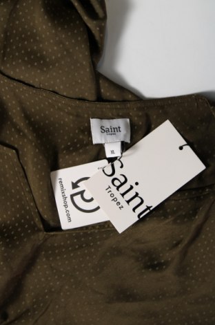 Γυναικεία μπλούζα Saint Tropez, Μέγεθος XL, Χρώμα Πράσινο, Τιμή 9,92 €