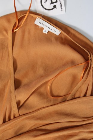 Дамска блуза Second Female, Размер XS, Цвят Кафяв, Цена 48,88 лв.