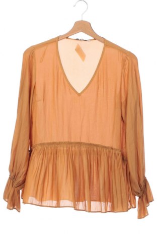 Дамска блуза Second Female, Размер XS, Цвят Кафяв, Цена 48,88 лв.