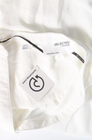 Γυναικεία μπλούζα Selected Femme, Μέγεθος L, Χρώμα Λευκό, Τιμή 47,94 €