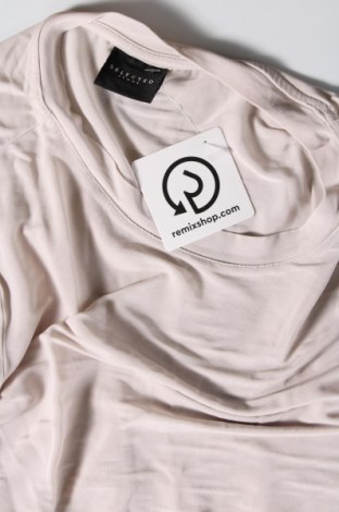 Damen Shirt Selected Femme, Größe M, Farbe Beige, Preis € 20,97