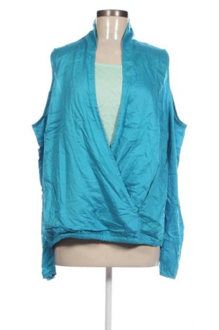 Дамска блуза Sheego, Размер XL, Цвят Син, Цена 25,41 лв.