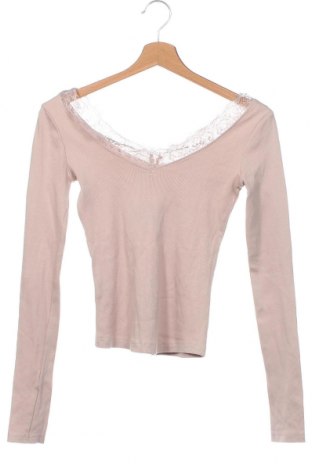 Damen Shirt Sinsay, Größe XS, Farbe Beige, Preis 9,72 €