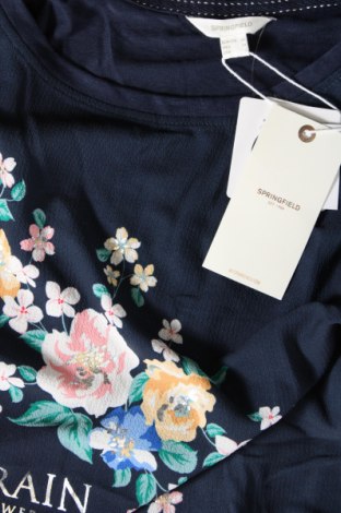 Γυναικεία μπλούζα Springfield, Μέγεθος XS, Χρώμα Μπλέ, Τιμή 5,93 €
