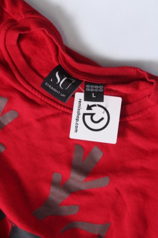 Damen Shirt Straight Up, Größe L, Farbe Rot, Preis 13,22 €