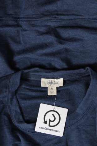Bluză de femei Style & Co, Mărime L, Culoare Albastru, Preț 14,38 Lei