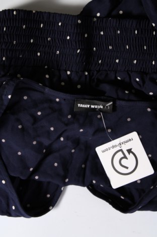 Γυναικεία μπλούζα Tally Weijl, Μέγεθος S, Χρώμα Μπλέ, Τιμή 2,56 €