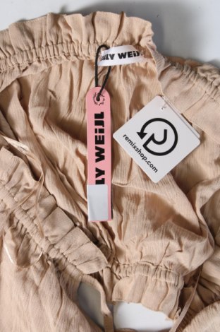 Γυναικεία μπλούζα Tally Weijl, Μέγεθος S, Χρώμα Καφέ, Τιμή 5,11 €
