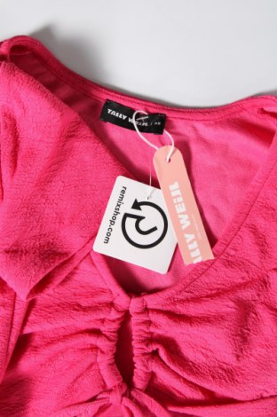 Γυναικεία μπλούζα Tally Weijl, Μέγεθος XS, Χρώμα Ρόζ , Τιμή 3,20 €
