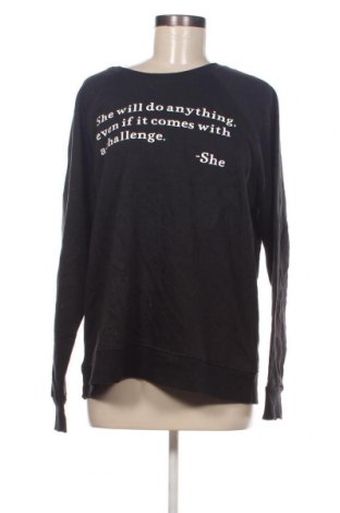 Γυναικεία μπλούζα Time and tru, Μέγεθος XL, Χρώμα Μαύρο, Τιμή 5,41 €