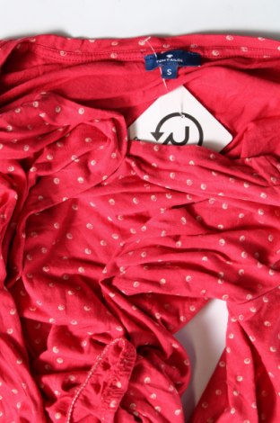 Дамска блуза Tom Tailor, Размер S, Цвят Червен, Цена 34,00 лв.