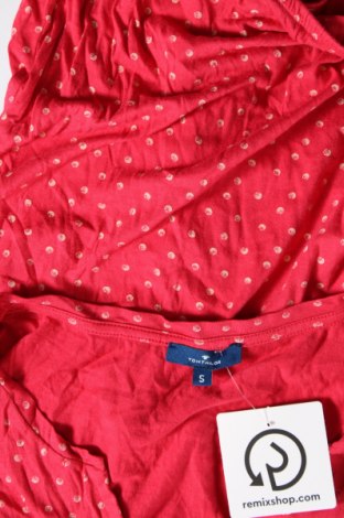 Дамска блуза Tom Tailor, Размер S, Цвят Червен, Цена 5,10 лв.