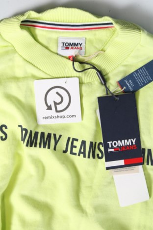 Γυναικεία μπλούζα Tommy Jeans, Μέγεθος XS, Χρώμα Πράσινο, Τιμή 21,58 €
