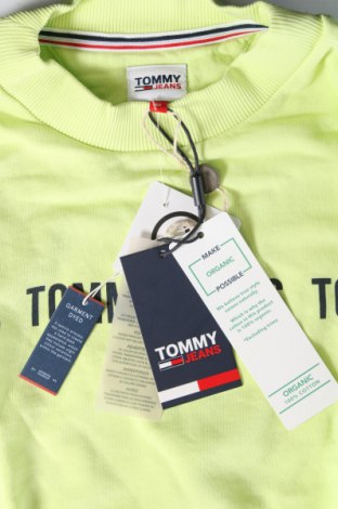 Γυναικεία μπλούζα Tommy Jeans, Μέγεθος M, Χρώμα Πράσινο, Τιμή 33,20 €