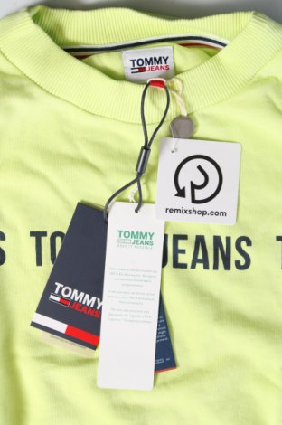 Damen Shirt Tommy Jeans, Größe S, Farbe Grün, Preis 21,58 €