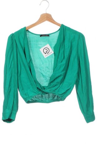 Γυναικεία μπλούζα Trendyol, Μέγεθος XS, Χρώμα Πράσινο, Τιμή 10,54 €