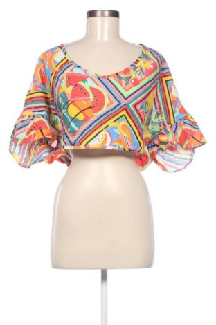 Дамска блуза Trendyol, Размер L, Цвят Многоцветен, Цена 12,32 лв.