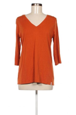 Γυναικεία μπλούζα Triangle By s.Oliver, Μέγεθος M, Χρώμα Πορτοκαλί, Τιμή 8,35 €