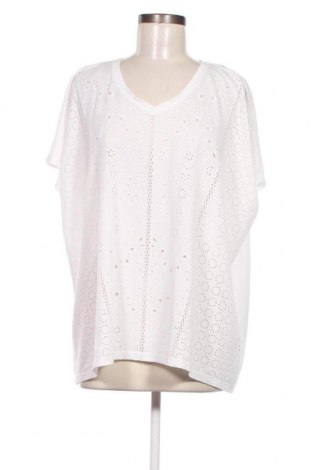 Γυναικεία μπλούζα Ulla Popken, Μέγεθος XL, Χρώμα Λευκό, Τιμή 17,00 €