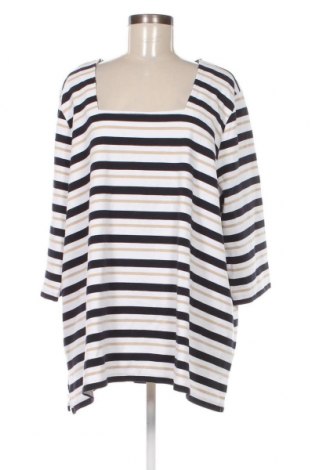 Γυναικεία μπλούζα Ulla Popken, Μέγεθος 3XL, Χρώμα Πολύχρωμο, Τιμή 21,03 €