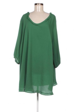 Γυναικεία μπλούζα Ulla Popken, Μέγεθος 4XL, Χρώμα Πράσινο, Τιμή 10,20 €
